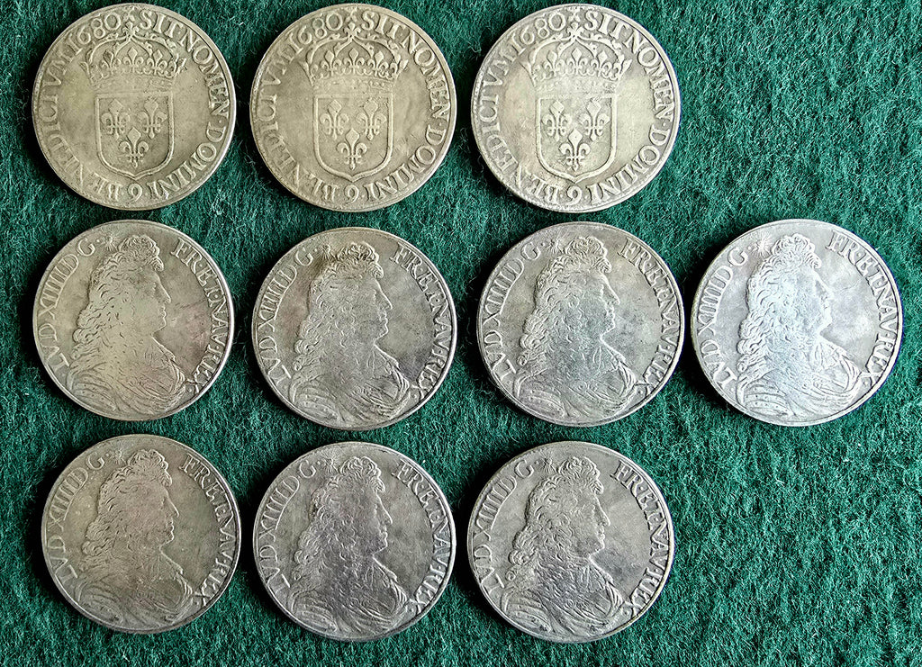 Victory Medals - 1680 Louis XIV French Ecu