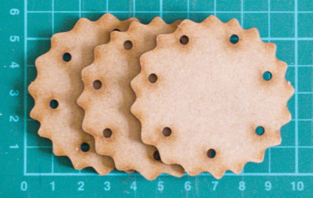 Bat Bases- 60mm circular command bases (3)