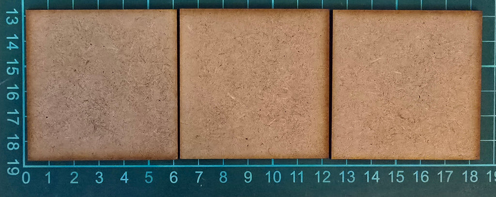 60mm square MDF bases