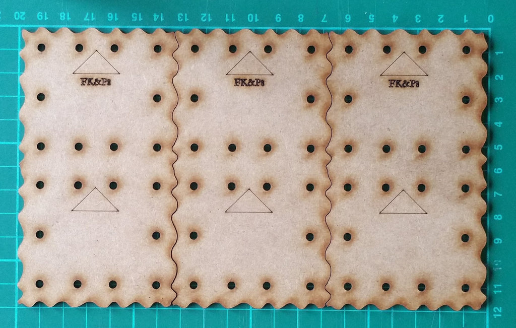 Bat Bases- FK&P "Swedish" horse or siege artillery bases (FK&P8x3)