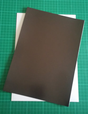 A4 self adhesive magnetic sheet for basing- heavy duty, 0.8mm thick