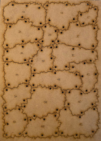 Bat Bases- Jigsaw bases