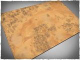 Aerial desert design battle mat, 6' x 4', 15cm grid