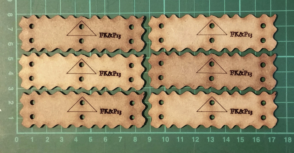 Bat Bases- FK&P extra infantry ranks (FK&P13x6)