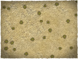Western Desert design battle mat, 6' x 4', no grid
