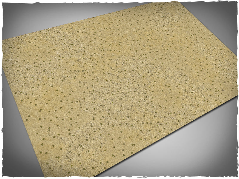 Western Desert design battle mat, 6' x 4', 15cm white line grid