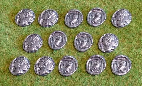 Victory Medals - replica Athenian silver didrachms