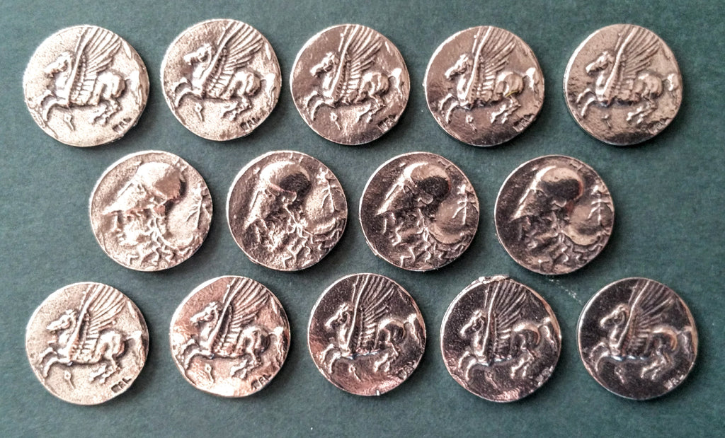 Victory Medals - replica Corinthian silver didrachms