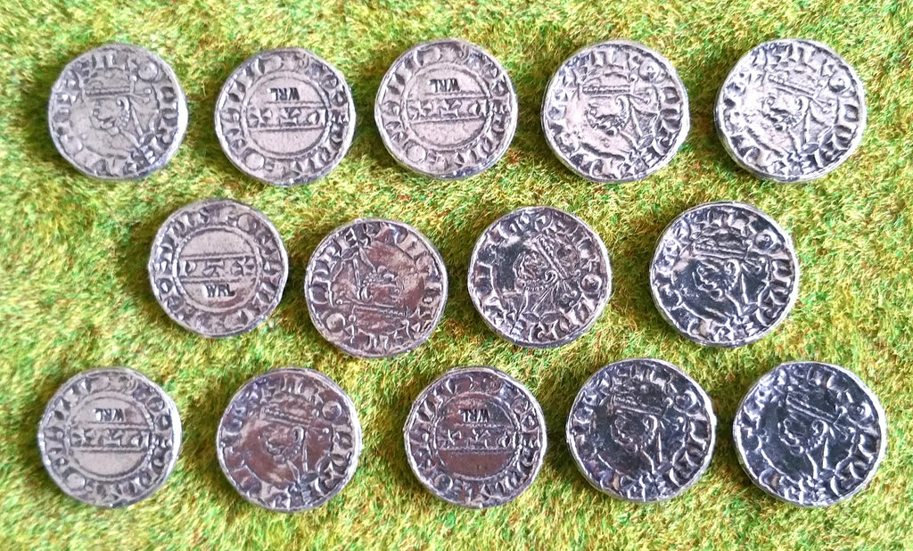 Victory Medals - replica Harold II silver penny