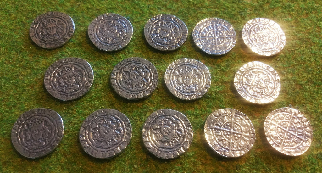 Victory Medals - replica Henry VI half groat