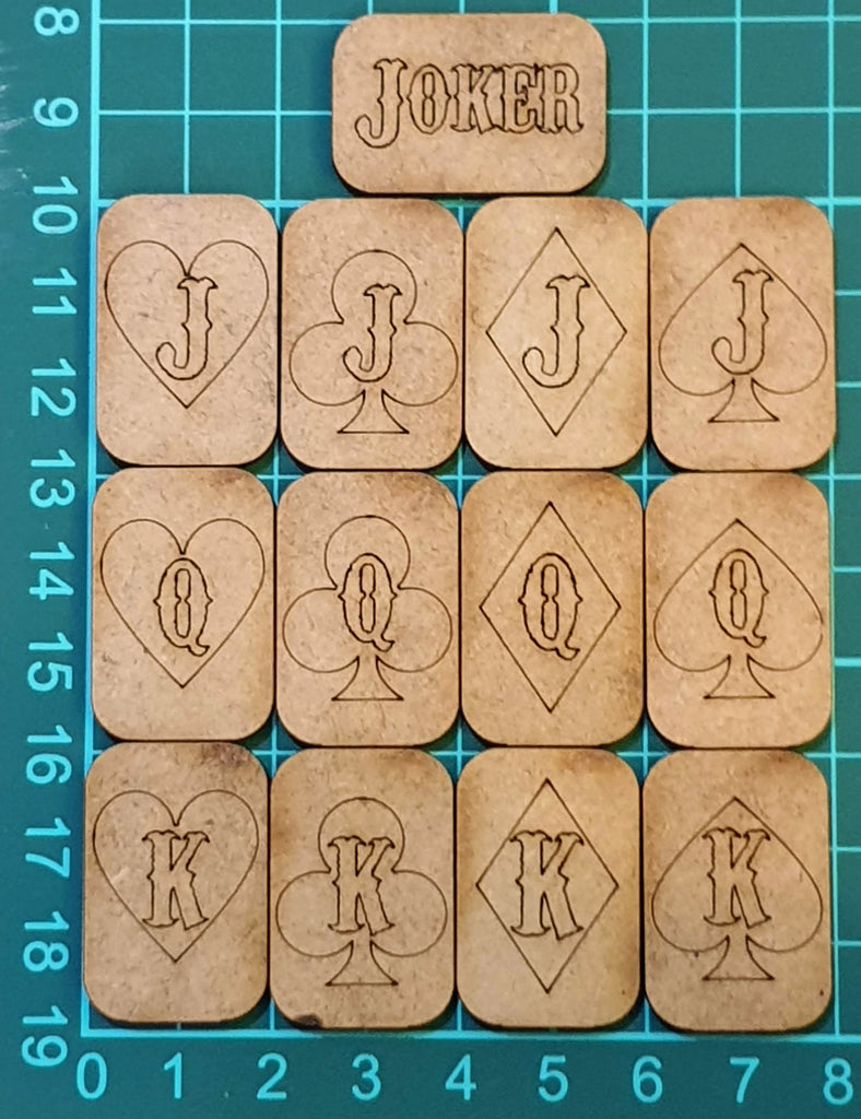 Stratagem Tokens - Natural MDF